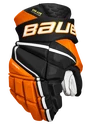 Hokejové rukavice Bauer Vapor Hyperlite Black/Orange Junior