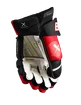 Hokejové rukavice Bauer Vapor Hyperlite black/red Intermediate