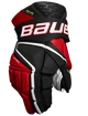 Hokejové rukavice Bauer Vapor Hyperlite black/red Intermediate