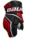 Hokejové rukavice Bauer Vapor Hyperlite black/red Intermediate