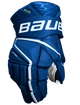 Hokejové rukavice Bauer Vapor Hyperlite Blue Intermediate