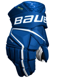 Hokejové rukavice Bauer Vapor Hyperlite Blue Intermediate