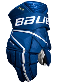 Hokejové rukavice Bauer Vapor Hyperlite Blue Junior