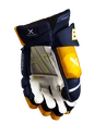 Hokejové rukavice Bauer Vapor Hyperlite Navy/Gold Senior