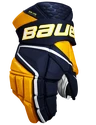 Hokejové rukavice Bauer Vapor Hyperlite Navy/Gold Senior