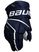 Hokejové rukavice Bauer Vapor Hyperlite Navy Intermediate