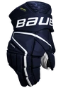 Hokejové rukavice Bauer Vapor Hyperlite Navy Intermediate