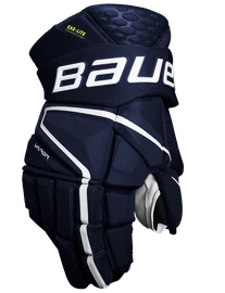 Hokejové rukavice Bauer Vapor Hyperlite Navy Intermediate