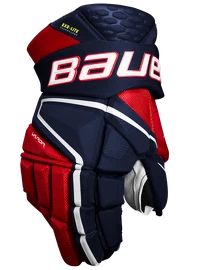 Hokejové rukavice Bauer Vapor Hyperlite navy/red/white Intermediate