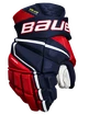 Hokejové rukavice Bauer Vapor Hyperlite Navy/Red/White Junior