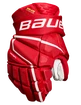 Hokejové rukavice Bauer Vapor Hyperlite Red Junior