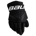 Hokejové rukavice Bauer X Black Intermediate 12 palcov