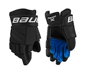 Hokejové rukavice Bauer X Black/White Intermediate 12 palcov