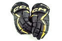 Hokejové rukavice CCM JetSpeed FT6 Black/Sunflower Senior 13 palcov