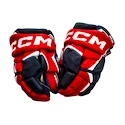 Hokejové rukavice CCM JetSpeed FT6 Navy/Red/White Junior 10 palcov