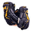 Hokejové rukavice CCM JetSpeed FT6 Pro Navy/Sunflower Junior 12 palcov