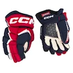 Hokejové rukavice CCM JetSpeed FT680 Navy/Red/White Junior 11 palcov