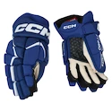 Hokejové rukavice CCM JetSpeed FT680 Royal/White Junior 11 palcov