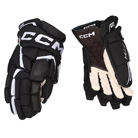 Hokejové rukavice CCM Jetspeed FTWomen Black/White Senior