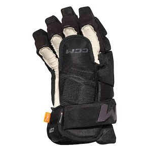 Hokejové rukavice CCM Tacks 4 ROLL PRO 3 Black/Grey Senior