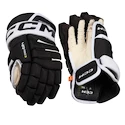 Hokejové rukavice CCM Tacks 4 ROLL PRO 3 Black/White Senior