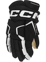 Hokejové rukavice CCM Tacks AS 580 Black/White Junior 11 palcov