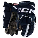 Hokejové rukavice CCM Tacks AS-V PRO Navy/White Senior 15 palcov