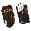 Hokejové rukavice CCM Tacks XF 80 Black/Orange Junior