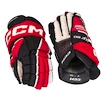 Hokejové rukavice CCM Tacks XF 80 Black/Red/White Junior