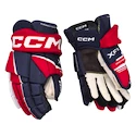 Hokejové rukavice CCM Tacks XF 80 Navy/Red/White Junior