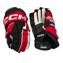 Hokejové rukavice CCM Tacks XF Black/Red/White Junior