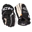 Hokejové rukavice CCM Tacks XF Black/White Senior
