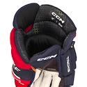 Hokejové rukavice CCM Tacks XF Navy/Red/White Senior