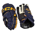 Hokejové rukavice CCM Tacks XF Navy/Sunflower Senior