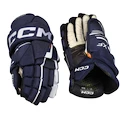 Hokejové rukavice CCM Tacks XF Navy/White Senior