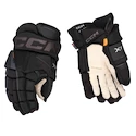 Hokejové rukavice CCM Tacks XF PRO Black/Grey Senior 15 palcov