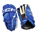 Hokejové rukavice CCM Tacks XF Royal/White Junior