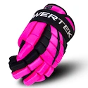 Hokejové rukavice POWERTEK  V5.0 Black/Pink Senior