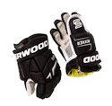 Hokejové rukavice SHER-WOOD Rekker Legend 4 Black Žiak (youth) 9 palcov