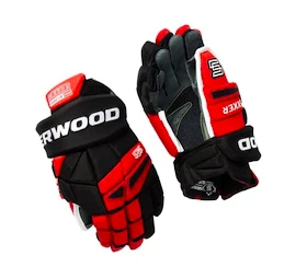 Hokejové rukavice SHER-WOOD Rekker Legend Pro Black/Red/White Junior