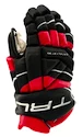 Hokejové rukavice True CATALYST 7X3 Black/Red Senior 13 palcov