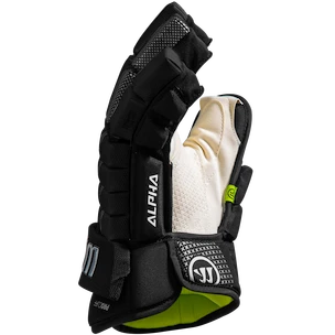 Hokejové rukavice Warrior Alpha FR2 Pro Black Senior 14 palcov