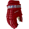 Hokejové rukavice Warrior Alpha FR2 Pro Red Senior