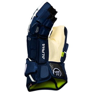 Hokejové rukavice Warrior Alpha LX2 Navy Junior 11 palcov