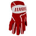 Hokejové rukavice Warrior Covert QR5 20 Red/White Junior 12 palcov