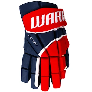 Hokejové rukavice Warrior Covert QR6 Team Navy/Red Senior