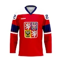 Hokejový dres CCM  Czech Republic Character Red Univerzálny