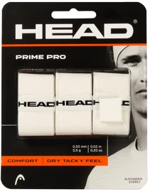 Horná omotávka Head Prime Pro White