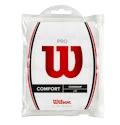 Horná omotávka Wilson  Pro Comfort Overgrip White (12 Pack)