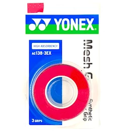 Horná omotávka Yonex Mesh Grap AC138 Red